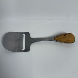 vintage MCM Danish Dansk Cheese Slicer Wooden Handle Denmark